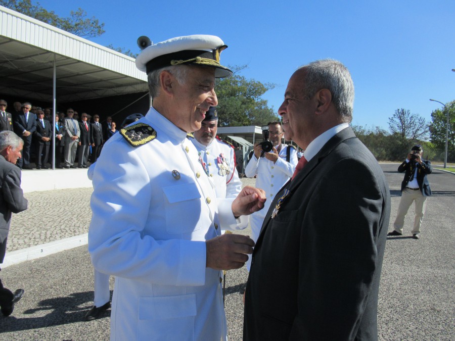 «Obrigado, por tudo o que fez pelo Barreiro» palavras do Chefe do Estado Maior da Armada.