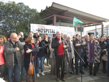 Barreiro, Moita e Alcochete em marcha de protesto «Queremos mais pessoal no nosso Hospital»