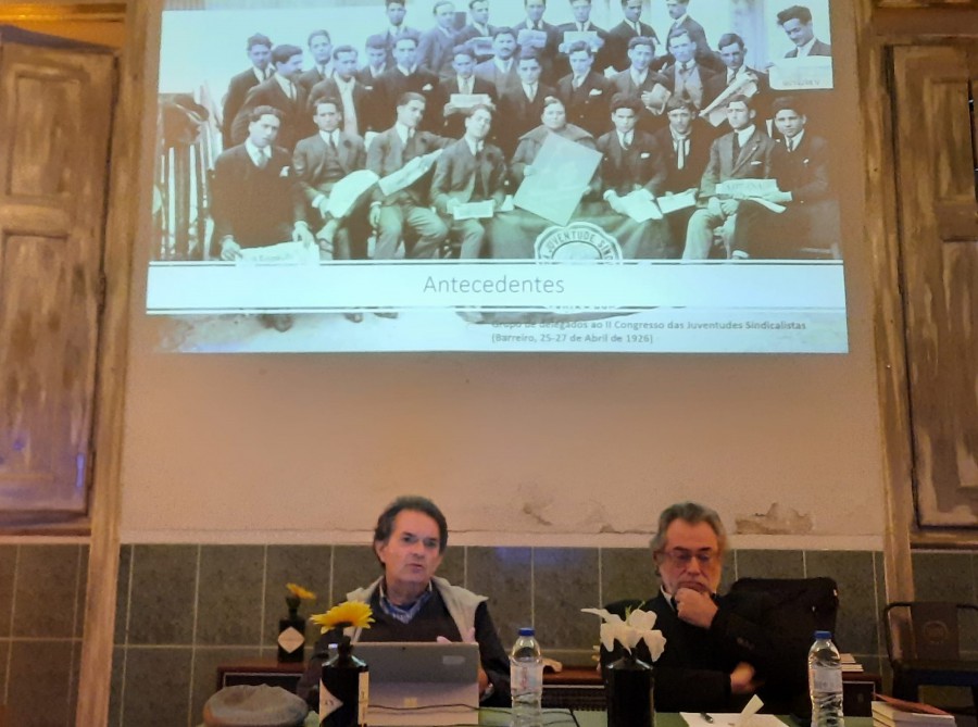 Historiador Paulo Eduardo Guimarães no Barreiro Anos 40 não foram certidão de óbito ao Movimento Anarquista