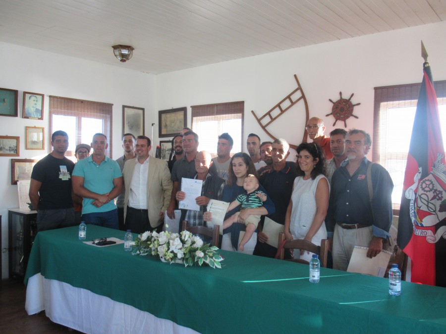 Colocar o Barreiro no mapa da formação náutica 19 barreirenses receberam Certificado de Pescador