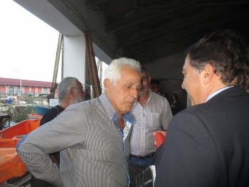 Posto de Transferência de Pescado no Barreiro Secretário de Estado promete analisar viabilização