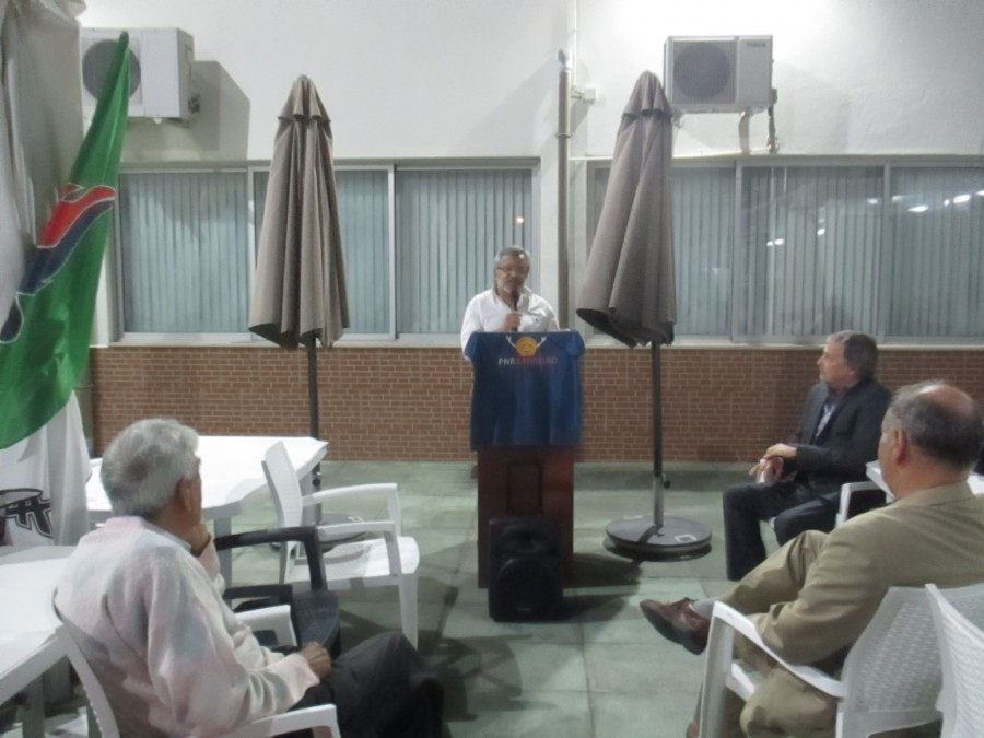 «O Barreiro vai ficar ligado à história do PNR» afirmou José Pinto-Coelho ao divulgar o novo hino