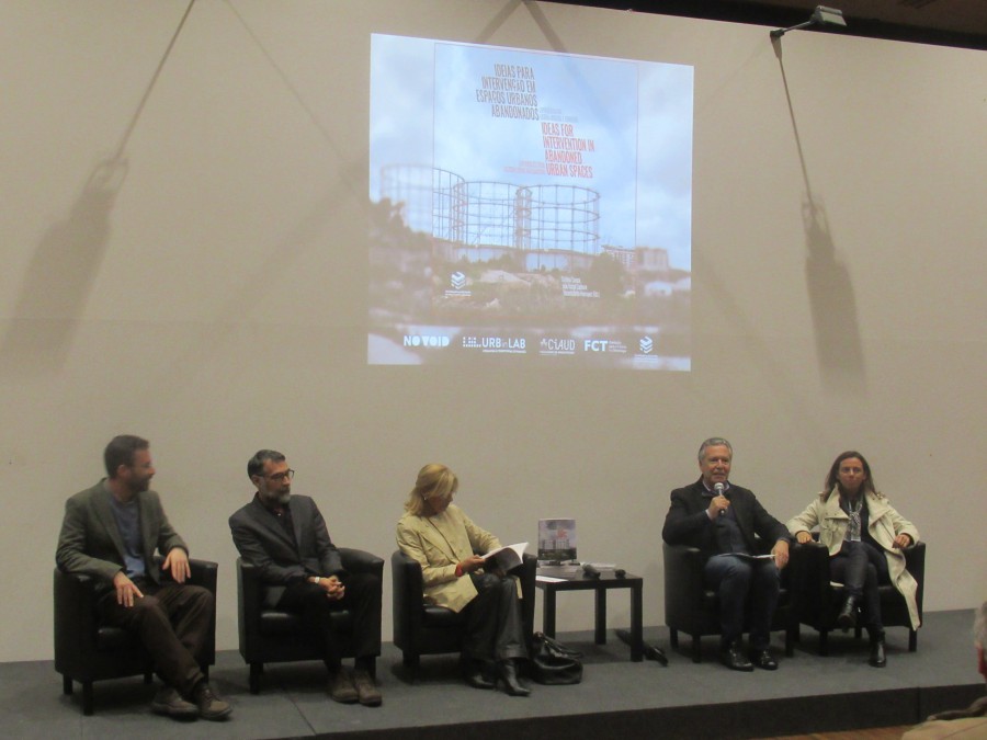 Na Faculdade de Arquitetura lançamento do livro «Ideias para intervenção em espaços Urbanos abandonados: experiência na Lisboa Oriental e Barreiro»