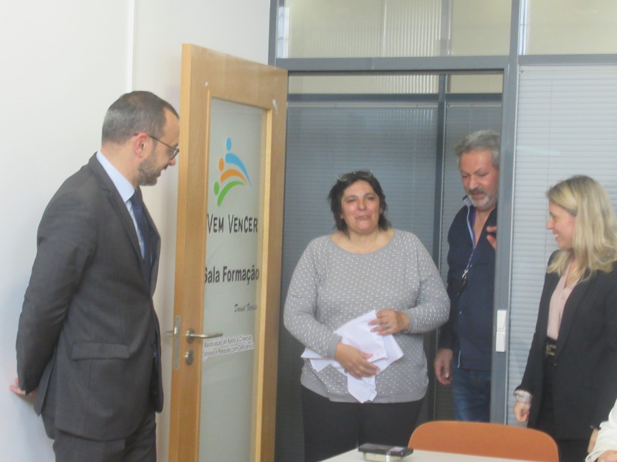 Na apresentação da nova Sala der Formação da Vem Vencer Anunciado o arranque de um Programa de Turismo Inclusivo