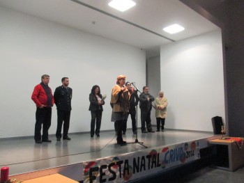 Moita - Auditório da EST Barreiro recebeu Festa de Natal do CRIVA «Esperamos para o ano terreno e estar a fazer o projecto»