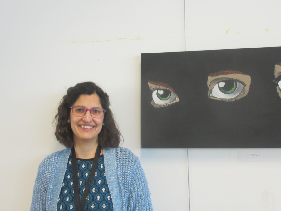 Pedro Neto, Director da Escola Superior de Tecnologia do Barreiro Exposição de Gabriela Gomes abre uma vertente cultural
