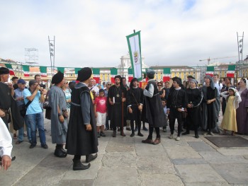 Moita - Reconstituição histórica do desembarque do Rei D. João I em Lisboa Animação Cultural no Cais das Colunas e Praça do Comércio