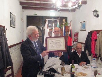 Helder Madeira, profissional do Ano rotary do Barreiro «Estou comovido, estou sensibilizado com esta homenagem, agora com 75 anos»
