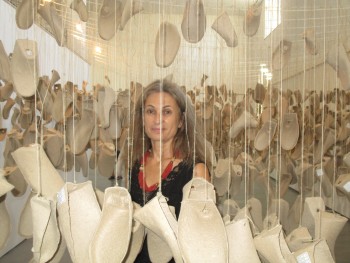 No Auditório Municipal Augusto Cabrita - Barreiro Exposição «Tisana» de Maria Monte onde... tudo tem «a ver com movimento»!