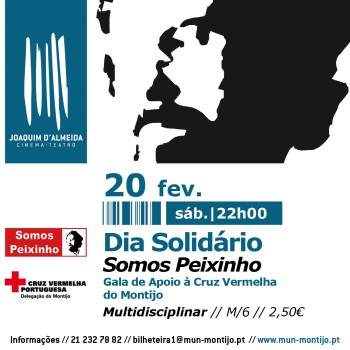 Agitar a cidade e apoiar a Cruz Vermelha do Montijo Dia Solidário Somos Peixinho