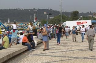 Porto de Setúbal assistiu a recriação do Círio de Nª Srª de Troia «Mar Salgado» filma cenas que inclui o Círio Fluvial de Nossa Senhora de Troia