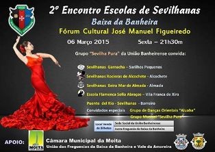 Moita – No Forum Cultural José Manuel Figueiredo Encontro de Escolas de Sevilhanas
