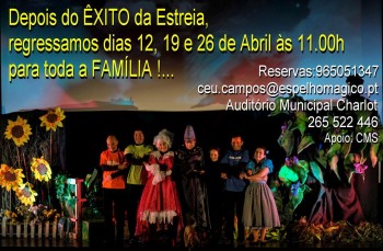Espelho Mágico - Grupo de Animação e Teatro - Setúbal Procura ator de palmo e meio e figurantes