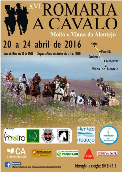 Romaria a Cavalo Moita - Viana do Alentejo Vai decorrer este ano entre 20 e 24 de abril