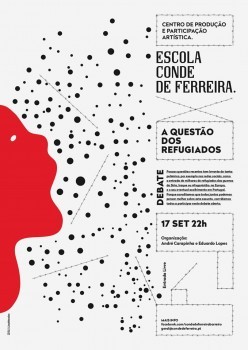 Na Escola Conde de Ferreira no Barreiro Debate «A Questão dos Refugiados»