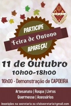 Barreiro - Na SFAL - Sociedade Filarmónica Agrícola Lavradiense «Feira de Outono»