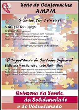 Barreiro - Ação de Sensibilização ´A Saúde vem Primeiro´ Na SFAL organizada pela Associação de Mulheres com Patologia Mamária