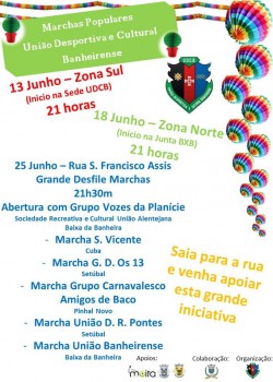 Moita – Desfile de Marchas Populares na Baixa da Banheira A festa sai à Rua São Francisco de Assis