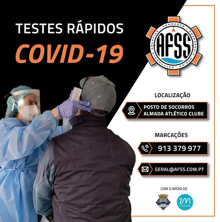 AFSS - Objetivo Comum Associação Abertura do Centro de Testes COVID 19 em Almada