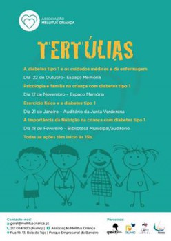 Associação Mellitus Criança - Barreiro Debate «Psicologia e família na criança com diabetes tipo 1»