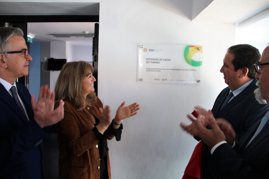 Alcácer do Sal - «É uma alegria muito grande o dia de hoje» INAUGURAÇÃO DA NOVA EXTENSÃO DE SAÚDE DO TORRÃO