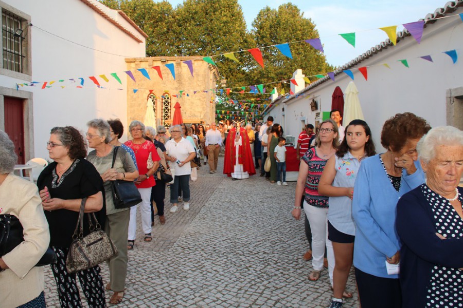 No Santuário do Senhor dos Mártires em Alcácer do Sal. Tradicional festa dos malteses