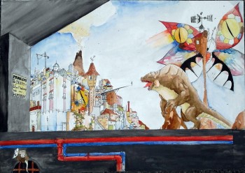 Talento dos jovens do Montijo em exposição Expressões II: as Escolas na Galeria