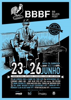 Moita - Baixa da Banheira volta a transformar-se na «catedral do Blues» Abertura do do BB Blues Fest com a dupla Jan Sjoberg & Danny Del Toro