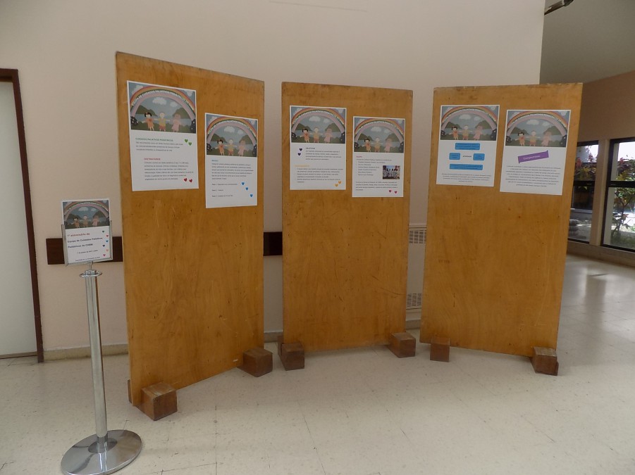 Centro Hospitalar Barreiro Montijo 1º aniversário da Equipa de Cuidados Paliativos Pediátricos . Abrange a população pediátrica dos concelhos do Barreiro, Moita, Montijo e Alcochete