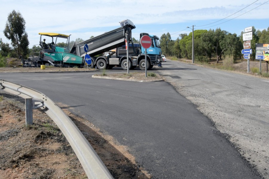 No Concelho de Santiago do Cacém Utentes IP8 devido a obras não conseguem aceder a esta via