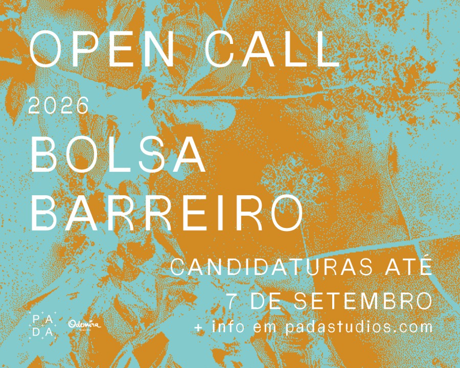 PADA Studios Lança open call para Bolsa Barreiro 2026