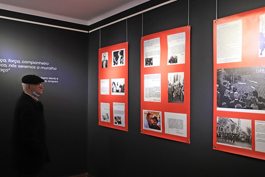 Associação Conquistas da Revolução Exposição do Centenário de Vasco Gonçalves em Setúbal e Quinta do Conde