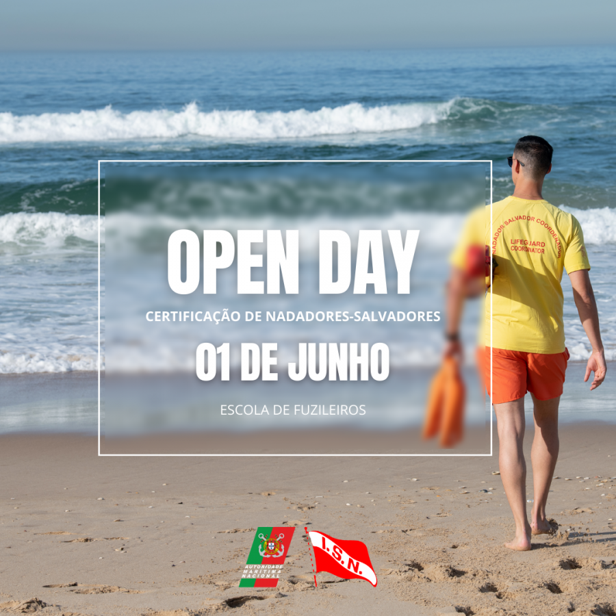 Na Escola de Fuzileiros - Barreiro Instituto de Socorros a Náufragos realiza primeiro OPEN DAY para a Certificação de Nadadores-salvadores