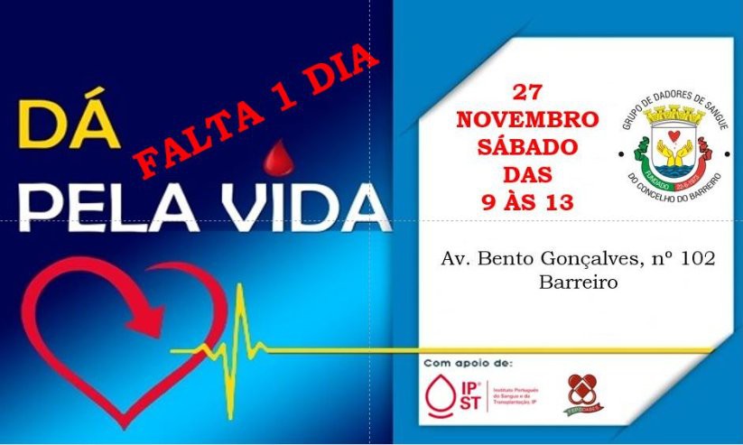 Grupo de Dadores de Sangue do Concelho do Barreiro "DAR SANGUE É DAR VIDA"