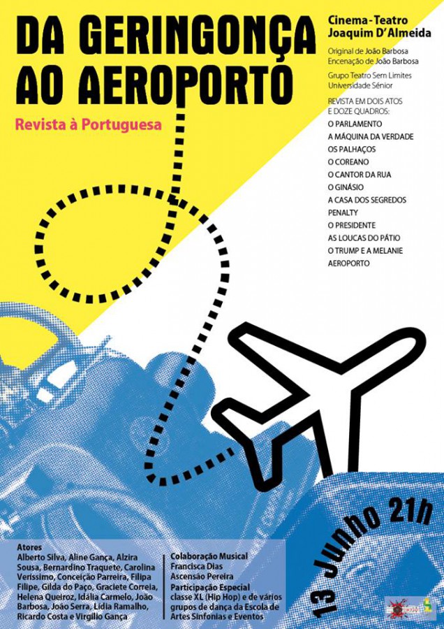 Montijo - Revista com dois atos e doze quadros «Da Geringonça ao Aeroporto»