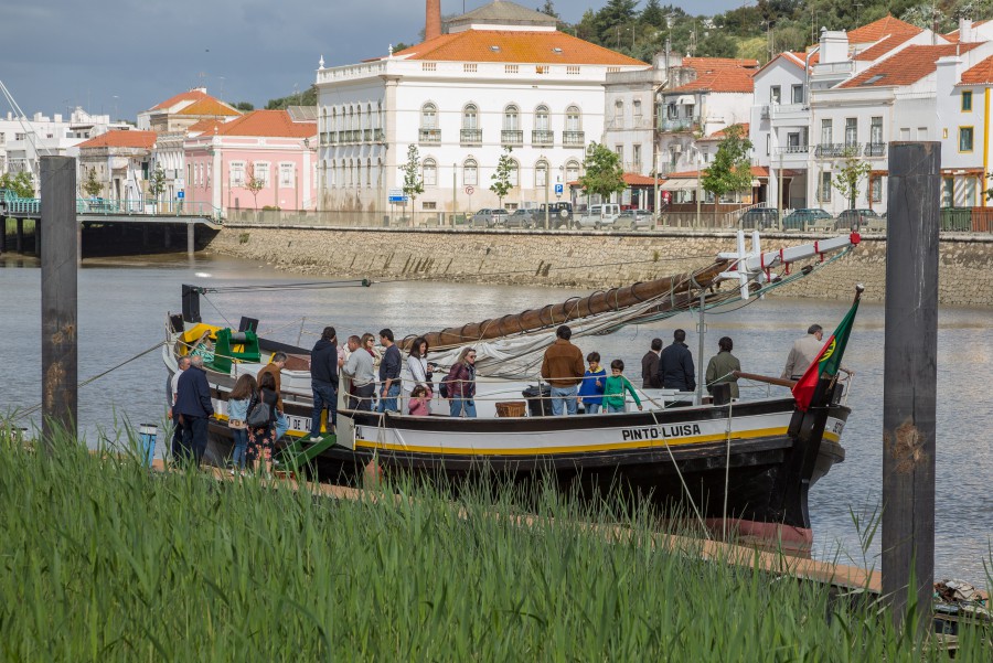 Símbolo da cultura da região de Alcácer do Sal foi alvo de uma intervenção na Moita Galeão do do sal «Pinto Luísa» realizou primeiro passeio lúdico nas águas do Sado