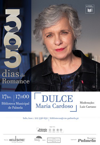 Na Biblioteca Municipal de Palmela “365 Dias de Romance”: Dulce Maria Cardoso é 1.ª convidada do ano