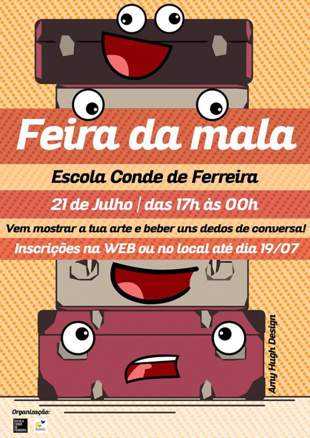 Barreiro - Um ponto de ENCONTROS inesperados Feira da Mala - Mercado de 2ª mão de artes e antiguidades