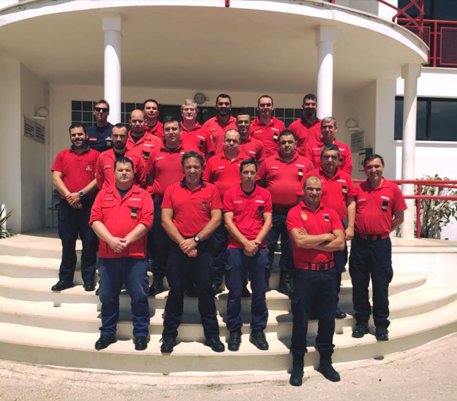 Palmela - Bombeiros de Águas de Moura Formação de Planeamento e Antecipação em Incêndios Rurais