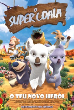 Palmela - Cinema infantil no dia 25 de junho Auditório Municipal de Pinhal Novo apresenta «O Super Coala»