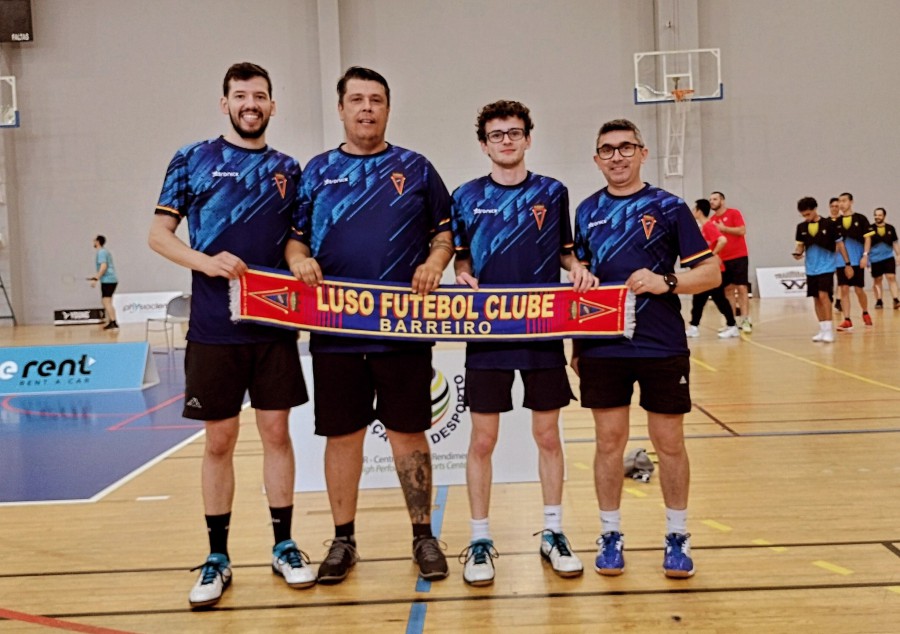 BARREIRO - Secção de Badminton do Luso Futebol Clube Conquista 5° Lugar no Nacional da 3° Divisão