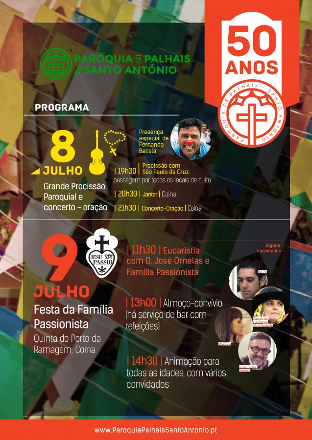Barreiro – Paróquia de Palhais / Santo António Bispo de Setúbal presente nas comemorações do cinquentenário
