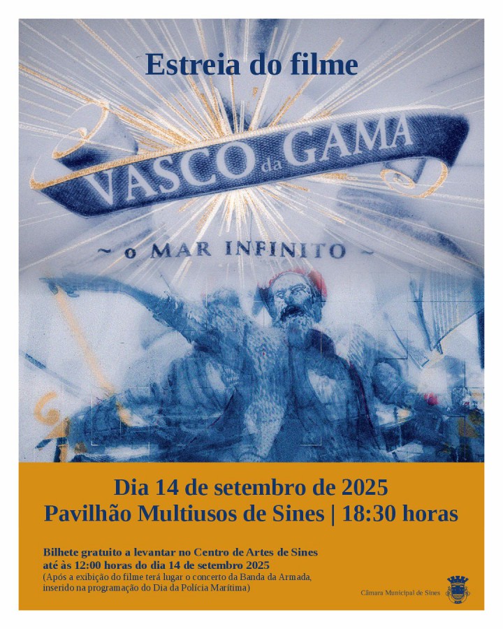 Município de Sines Estreia filme de animação sobre Vasco da Gama