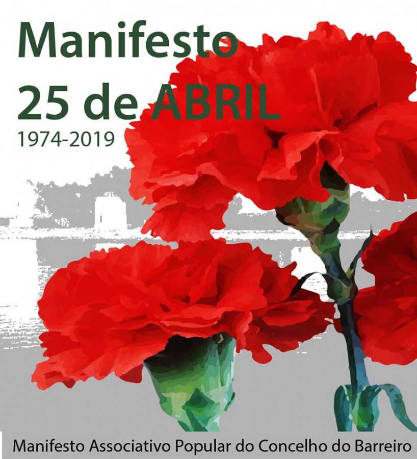 DESFILE DA LIBERDADE NO BARREIRO Da Avenida de Santa Maria até ao Parque da Cidade.