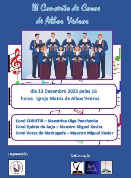 Moita - Na Igreja Matriz de Alhos Vedros III CONCERTO DE COROS DE ALHOS VEDROS