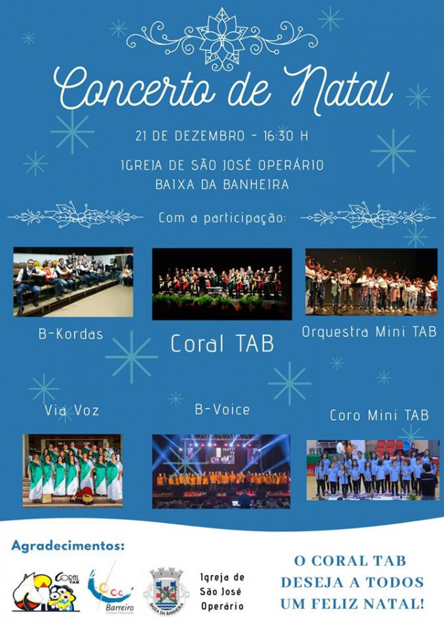 Moita - Na Igreja de São José Operário na Baixa da Banheira Concerto de Natal