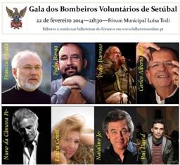 Gala dos Bombeiros Voluntários de Setúbal Reúne notável conjunto de artistas