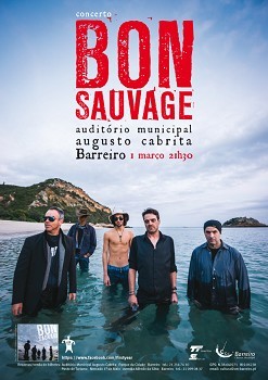 Barreiro - Concerto com «BON SAUVAGE» Apresentação do primeiro álbum da band