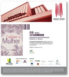 No Montijo Concerto de Primavera – Celebrar a Mulher