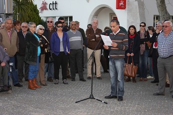 Grândola associou-se à Semana Nacional de Luta e Protesto Concentração em defesa dos serviços públicos
